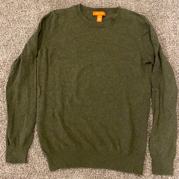 Forest Green Crewneck Sweater - Picture 1 of 3